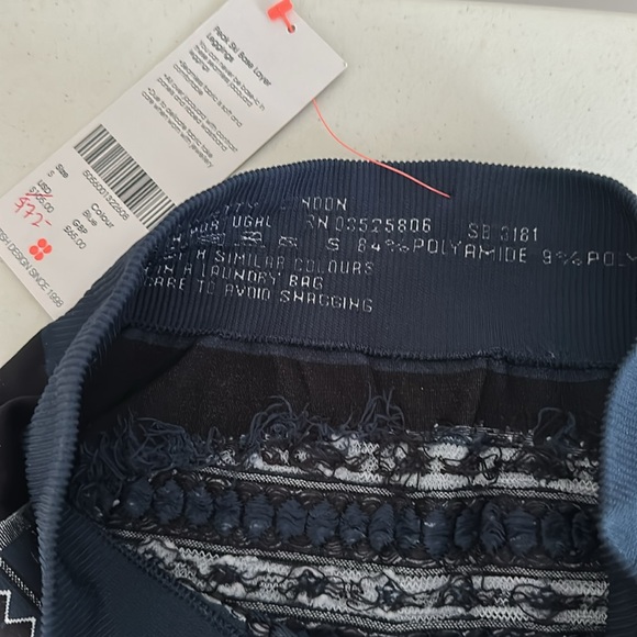 Sweaty Betty NWT Peak Ski Base Layer Leggings - Blue Mountain SMALL - Picture 9 of 9